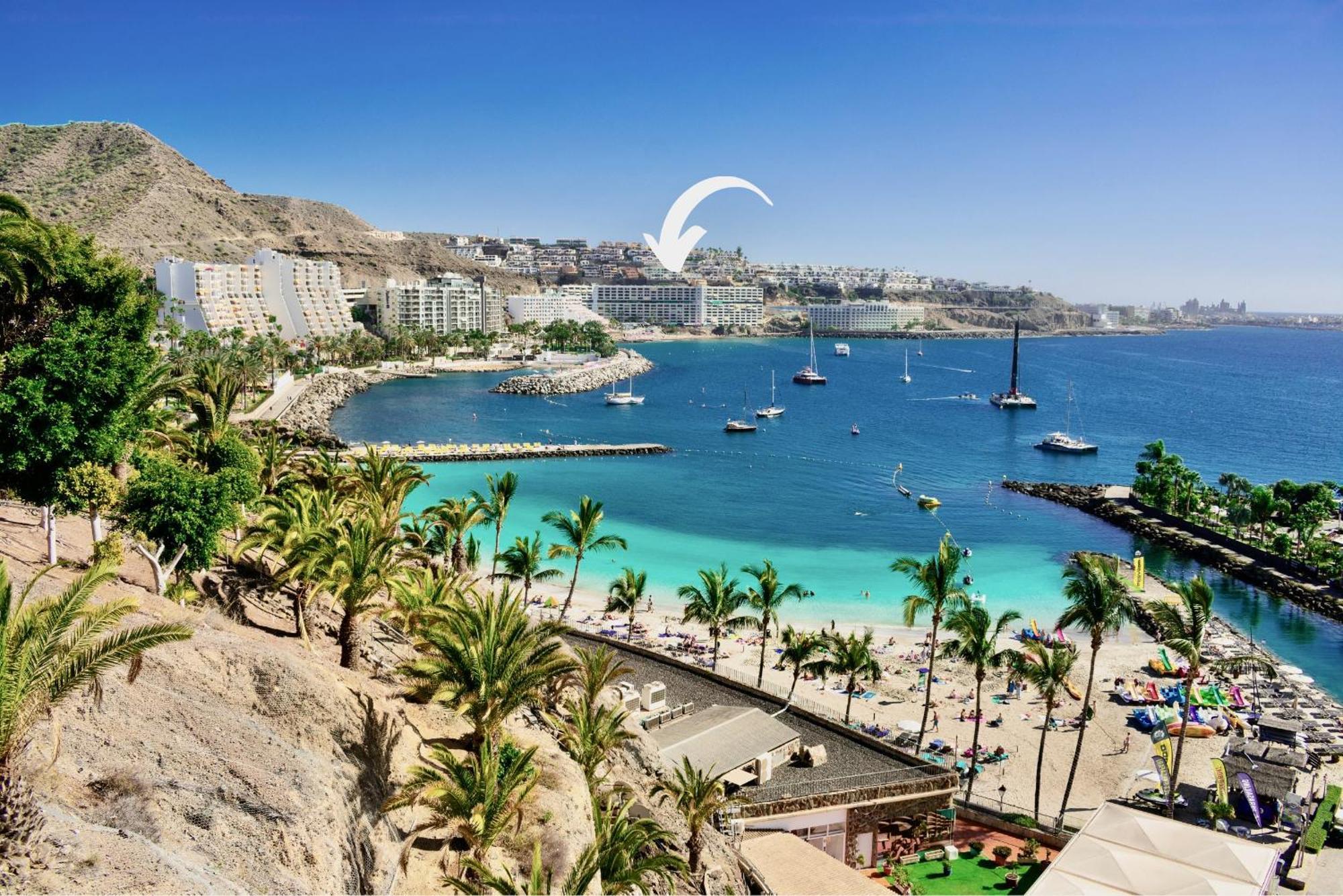 Brand New - Ocean Views With Beautiful Sunset Apartment Patalavaca Luaran gambar